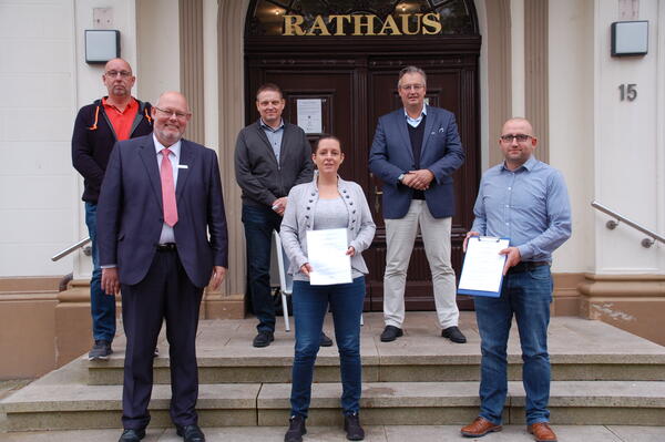 Unterzeichnung der Kooperationsvereinbarung zwischen KSB Aurich und Stadt Norden