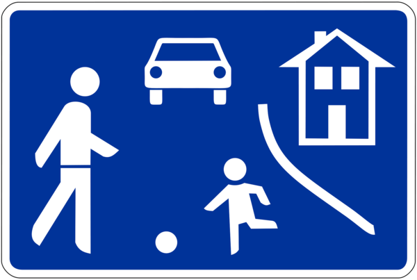 Verkehrsberuhigter Bereich (Spielstraße)