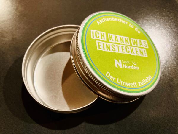 Bild vergr&ouml;&szlig;ern: Nordens Aschenbecher to go