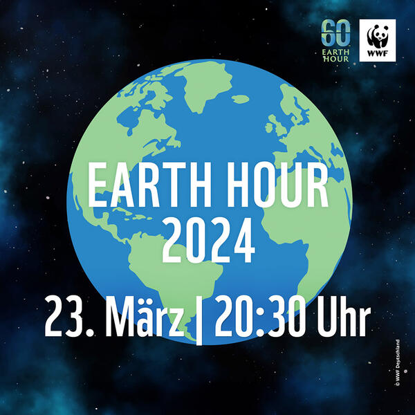 Bild vergr&ouml;&szlig;ern: Earth Hour 2024