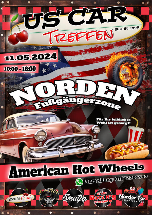 US Car Treffen Norden 2024