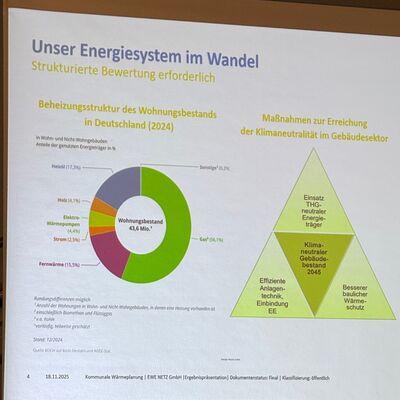 B�rgerinformationsveranstaltung Kommunale W�rmeplanung