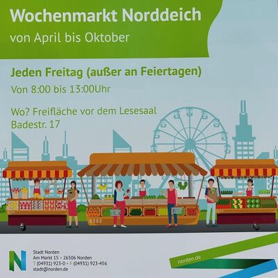 Wochenmarkt Norddeich