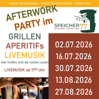 Afterwork-Party am Speicher 77