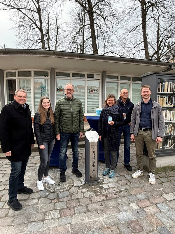 Einweihung des Trinkwasserbrunnens