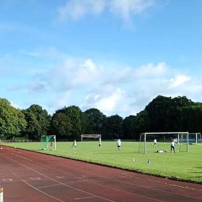 Fu&szlig;ballcamp auf dem Jahnplatz