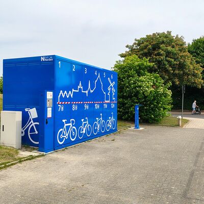 Bild vergr&ouml;&szlig;ern: Fahrradabstellanlage am D&ouml;rper Weg/Ocean Wave