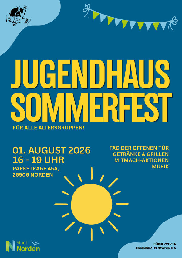Bild vergr&ouml;&szlig;ern: Sommerfest Jugendhaus Norden
