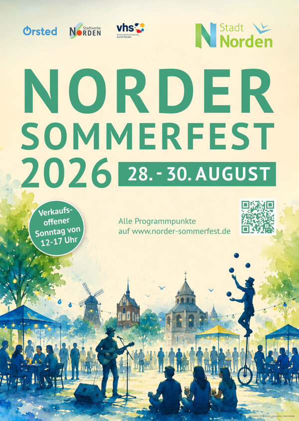 Bild vergr&ouml;&szlig;ern: Norder Sommerfest 2026
