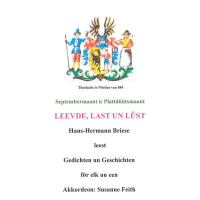 Plattd&uuml;&uuml;tske Lesung mit Herrn Dr. Hans-Hermann Briese 