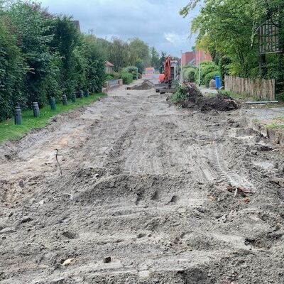 Stra&szlig;ensanierung F&ouml;rsterpfad