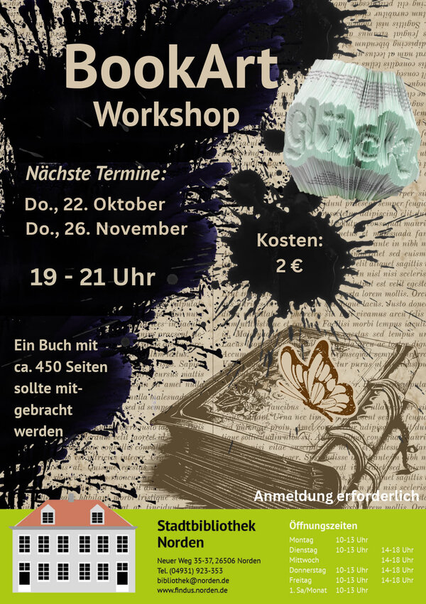 Bild vergr&ouml;&szlig;ern: BookArt Workshop OKT/NOV