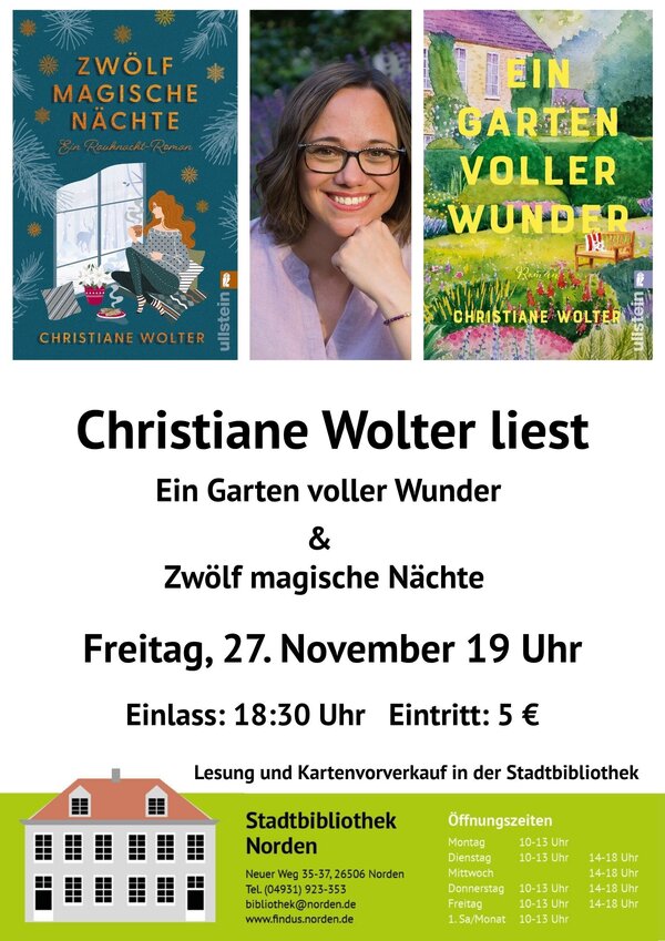 Bild vergr&ouml;&szlig;ern: Lesung Christian Wolter